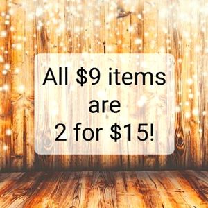 🎈2/$15 SALE!